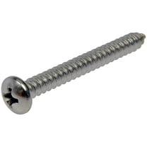 Dorman 784-130D Self Tapping Screws - Stainless Steel - Pan Head - No.8 X 1 In., 1-1/2 In. (Pack of 8)