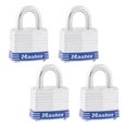 thumbnail image 1 of Candado de Acero Zincado Master Lock 4-Pack, 1 of 8