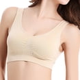 thumbnail image 4 of Camiseta sin mangas sujetador deportivo Pure Color para mujer para entrenamiento ANGGREK  Otros, 4 of 8