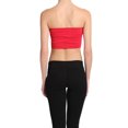 thumbnail image 3 of TheMoogan Women's Basic Layering Seamless Bra Crop Tube Top Bandeau Strapless Bralette, 3 of 7