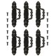 thumbnail image 1 of 6Pcs Drawer Pulls Vintage Style Handles Zinc Alloy Cabinet Handles Pulls, 1 of 2