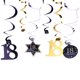 thumbnail image 2 of Hanging Spiral 18th Birthday Swirls Set Spiral Shaped Party Ornaments For Event Decoration 2 Sets, 2 of 3