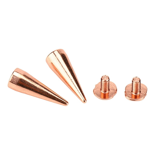Pinchos Para Ropa, Pinchos Chapados En Metal Y Tachuelas Estilo Punk Oro Rosa Para Ropa OTVIAP 7x20mm