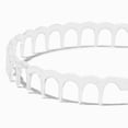 thumbnail image 3 of Claire's Clear Scalloped Design Headband, Womens Fashion Accessory for Zigzag Lovers and Headband Enthusiasts, Ideal Headbands for Women, 2-Pack, 3 of 3