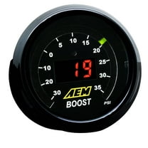 AEM 30-4406 Boost Display Gauge - 2-1/16" diameter - 30-35PSI