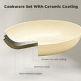 thumbnail image 2 of 10 Inch Non Toxic Ceramic Frying Pan Nonstick Skillet for Induction, Electric & Gas Stoves, 2 of 6