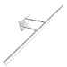 thumbnail image 3 of Aipsun 40 inch Modern LED Vanity Lights Adjustable Bathroom Light Fixtures Over Mirror Chrome Vanity Lighting 5500K, 3 of 4