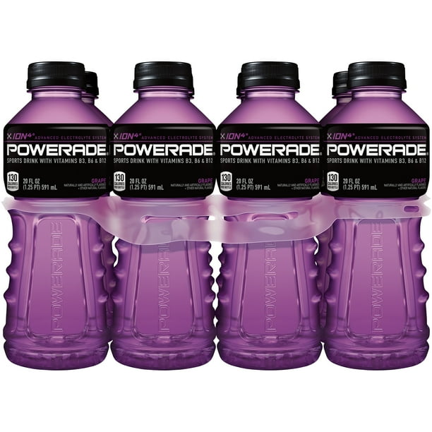 POWERADE Zero Grape, ION4 Electrolyte Enhanced Fruit Flavored Zero