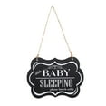 thumbnail image 5 of PAMINGONO Shhh Sleeping Sign Black 1Set, 5 of 8