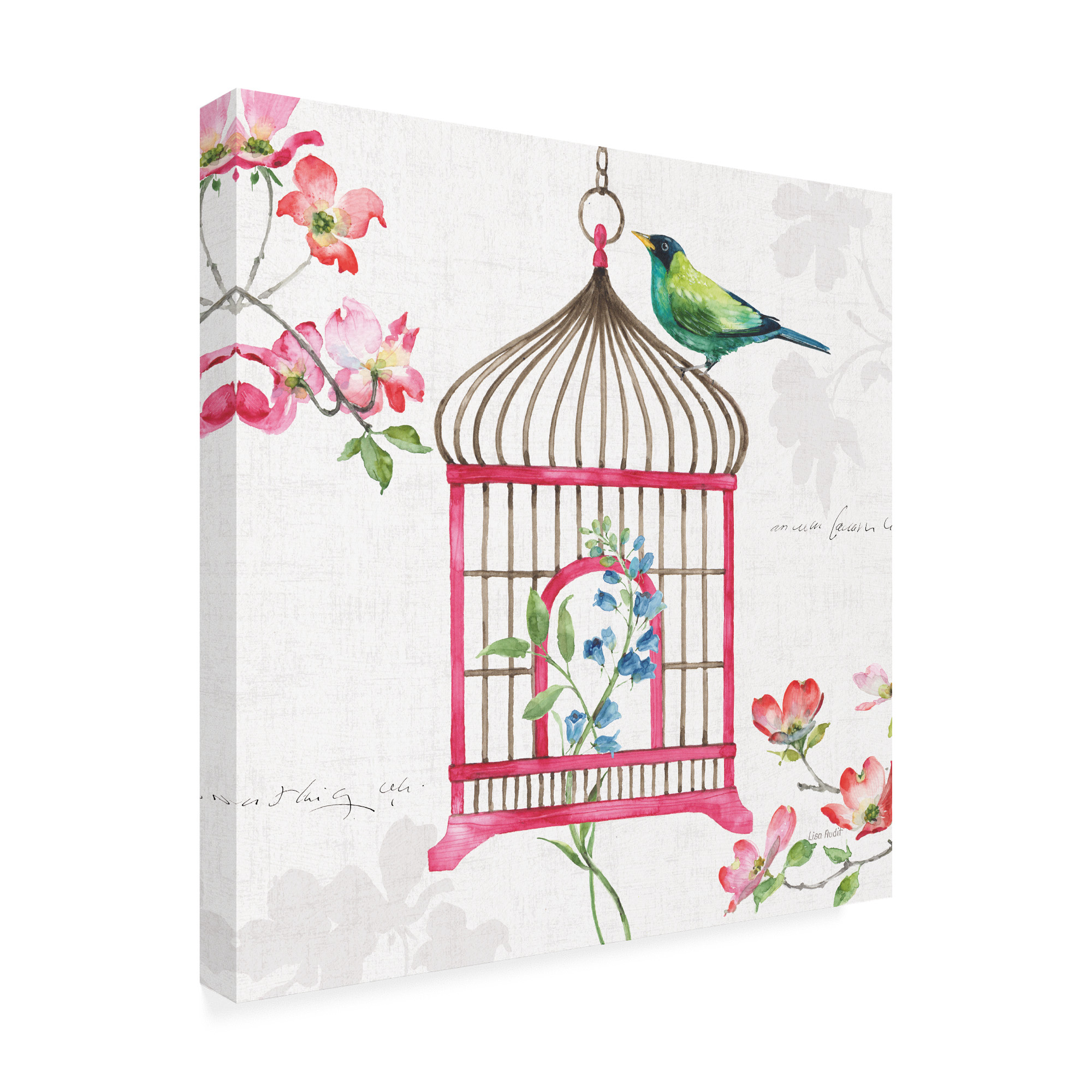 Trademark Fine Art 'Dogwood Garden VI' Canvas Art by Lisa Audit