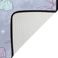 thumbnail image 7 of Bathroom Sets Curtain and Rug Sets 23.6x15.7 in Non-Slip Mat and 72x72 in Shower Curtain for Home Bath Dcor Pastel-colored Bows and Spider Webs, 7 of 7