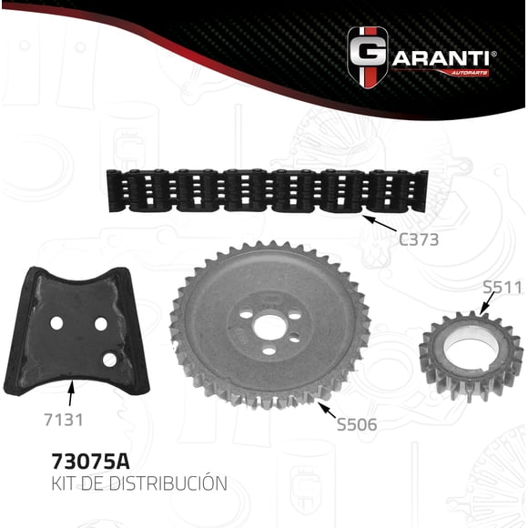Kit Distribucion Garanti Para Gmc Sonoma 1991 - 1993