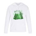 Jieuogg Men Casual ChristmasDay Print Pullover with Pocket Long Sleeve