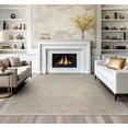 thumbnail image 6 of Crestwood Traditional Oriental 2x8 Sage and Gold Polyester Indoor Runner Rug, 2'3'' x 7'7'', 6 of 6