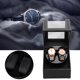 thumbnail image 5 of Caja Enrolladora Automática De Reloj Para Reloj Mecánico, Vitrina Con Conector USB, Estilo Cuero, 5 of 7