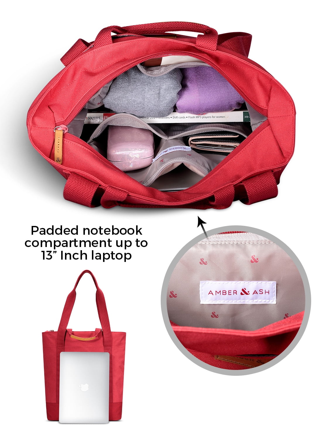 amber & ash backpack