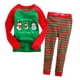 thumbnail image 1 of SAILEROAD-Conjunto de Pijama de Navidad para niños, ropa de dormir de algodón de manga larga, a rayas, 1 of 4