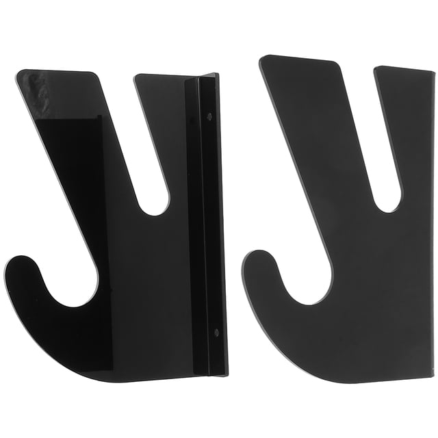 1 juego de soporte de pared para patineta, soporte de acrílico para colgar patineta, resistente, para pared