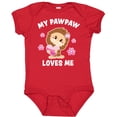 thumbnail image 3 of Inktastic My Pawpaw Loves Me with Bigfoot Girls Baby Bodysuit, 3 of 5