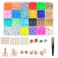 thumbnail image 1 of Perlas de arcilla BLESIY Cy Beads Beads Spacer Beads para halzgos de artesanía 3954 piezas, 1 of 8