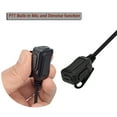 thumbnail image 4 of YNIBST Law Enforcement Earpiece Surveillance Kit Acoustic Tube Headset with PTT Mic for Kenwood Baofeng, 4 of 6
