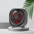 thumbnail image 5 of Clearance Sale Mini Fans Rechargeable Desktop Fan Portable Office Student Dormitory Home Mini Silent Fan, 5 of 6