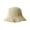 Beige, variant on Summer Beach Fishmen Hat for Lady Female Sun Block Big Head Around Korean Version Breathable Small Brimmed Fisherman Bucket Cap