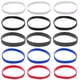 thumbnail image 3 of 50 pulseras de silicona de colores lisos, elásticas, para hombres, mujeres y adolescentes, ideales como recuerdo de fiesta o para eventos deportivos., 3 of 5