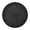 Black, variant on Silicone Shower Drain Hair Catcher with Suction Cup Round Bathroom Bathtub and Kitchen Strainer Cover Easy Install Clean