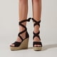 thumbnail image 4 of Zapatos de mujer Casual Peep Toe Cuñas Super High Heels Sandalias de moda con cordones Wmkox8yii sa4160, 4 of 8
