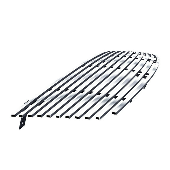 APS Compatible with Nissan Maxima 2004-2006 Main Upper 304 Stainless Steel Chrome Polished 8x6 Billet Front Grill Grille Insert N85408C