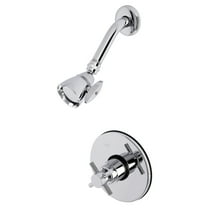 Kingston Brass KB8691DXSO Single-Handle Pressure Balanced Shower Faucet, Polished Chrome