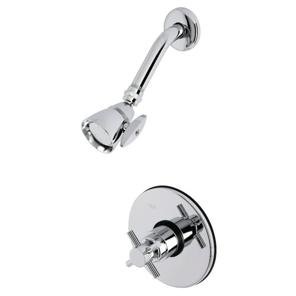 Kingston Brass KB8691DXSO Single-Handle Pressure Balanced Shower Faucet, Polished Chrome
