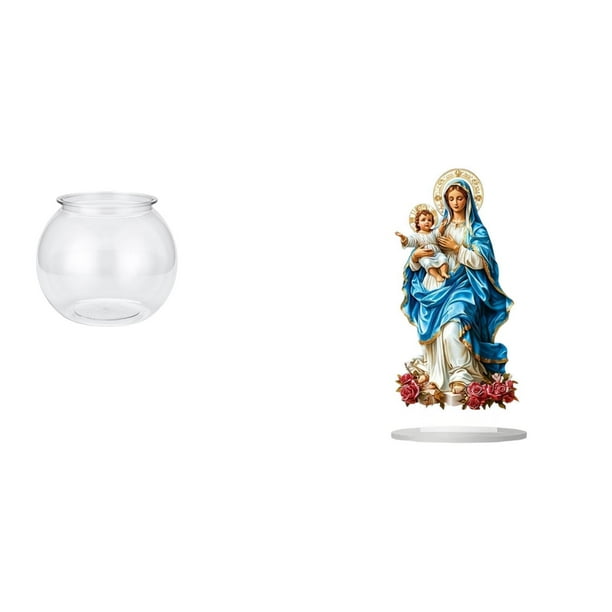 Acuario de escritorio,Pecera pequeña transparente,pecera,jarrón,mesa,Tanque de peces Contenedor de acuario transparente Hogar,Letrero de mesa,Decoración de escritorio acrílica Rincón