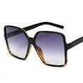 thumbnail image 4 of Higody-gafas De Sol De gran tamaño para Mujer, lentes De Sol De plástico con gradiente, De diseñador De marca, UV400, 4 of 5