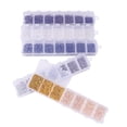 thumbnail image 4 of 1170PCS Silver Metal Open Jump Rings Kit with 7 Sizes (3-10mm) - Includes Optional Plier, Tweezer & Thimble Tools - Perfect for Handmade DIY Earring Jewelry Crafting - Organized in a Compact Box, 4 of 6