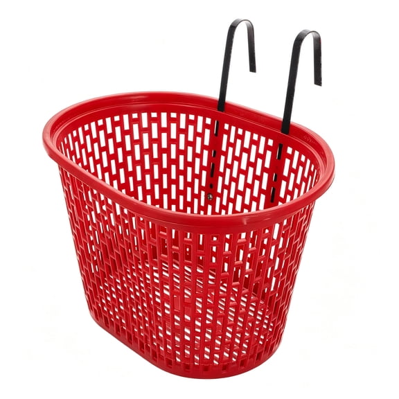 Large Capacity Bike Basket Light Weight Detachable Basket Front Baskets Cargo Rack For Outdoor Enthusiasts