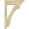 thumbnail image 3 of Ekena Millwork 6"W x 18"D x 26"H Imperial Rough Sawn Traditional Outlooker, Douglas Fir, 3 of 4