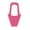 Hot Pink, variant on Kraft Paper Flower Gift Bags with Handles, 13.8 Inch Bouquet Wrapping Bags for Mother's Day Easter Wedding, Colorful Hanging Flower Holders for Birthday Presents Home Decor