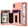 thumbnail image 2 of Mignova Retro Wallet Case For IPhone X / XR / XS Max – Hybrid Hard Cover With Card Slot & Shock Protection 2 of 4