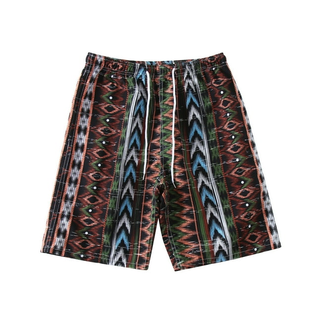 Aayomet Shorts de Bain pour Hommes, Short de Mode Décontracté, Short Ample avec Poches, Short Élégant (Orange, TTG)