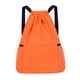 thumbnail image 2 of Mochila con cordón, ligera, informal, para el día a día, para viajes Naranja, 2 of 9