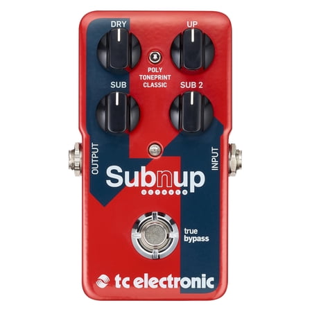 TC Electronic Sub 'N' Up Polyphonic Octaver Guitar Pedal