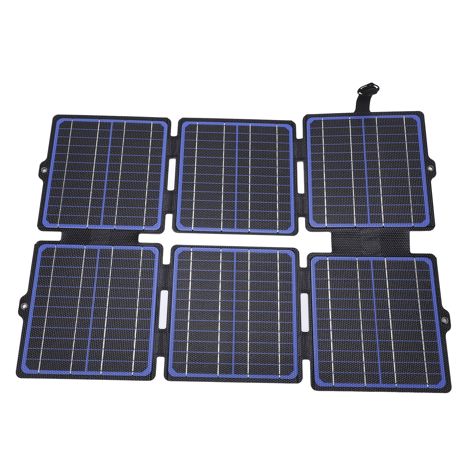 Folding 30W 12V/5V ETFE Solar Panel - Waterproof Portable Charger for Mobile Phones and Power Banks