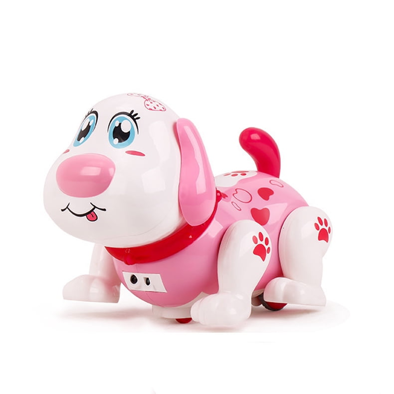 pink robot dog toy
