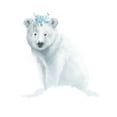 thumbnail image 2 of Sheppard, Lucca 12x14 White Modern Wood Framed Museum Art Print Titled - Baby Polar Bear, 2 of 4