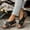 Black, variant on Eltusu Women Platform Sandals, Open Toe Vacation PU Ankle Strap Dress Sandals Shoes Beige Size 9