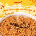 thumbnail image 6 of SAMYANG Buldak Cheese + Hot Spicy Chicken Flavor Ramen, Stir Fried Instant Noodle 10-PACK 4.94oz (140 g), 6 of 8