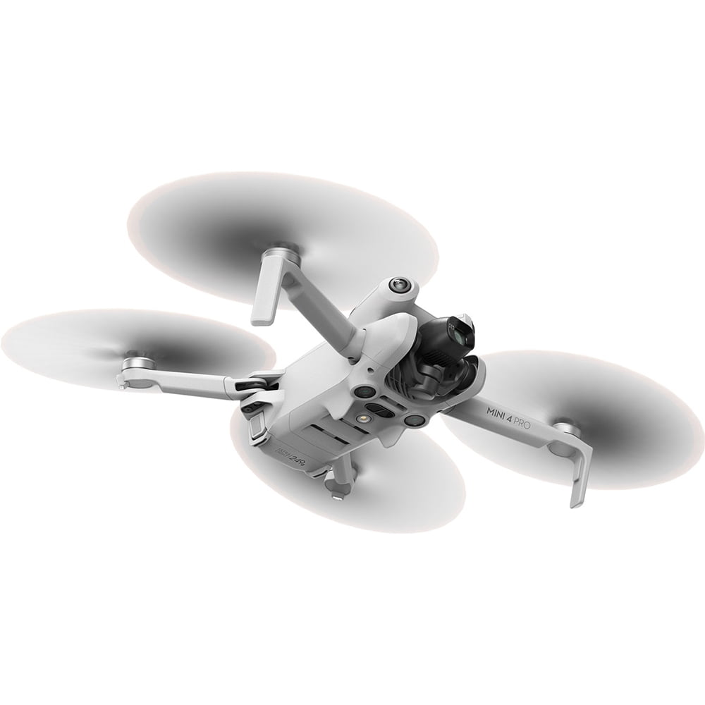 Open Box DJI Mini 4 Pro Fly More Combo with DJI RC 2 (Screen Remote Controller), Folding Mini-Drone with 4K HDR Video Camera for Adults, Under 249 g, 2 Extra Batteries for 34-Min Flight Time -