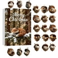 thumbnail image 1 of PEONAVET Arrival Calendar 2025 Pinecone Animals Arrival Calendar, 1 of 3